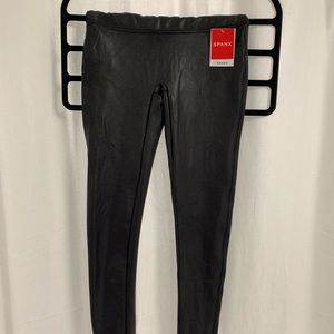 Spanx Faux Leather Leggings